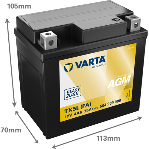 Varta Accu 504909008K542