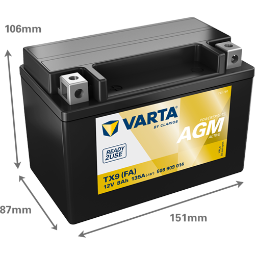 Varta Accu 508909014K542
