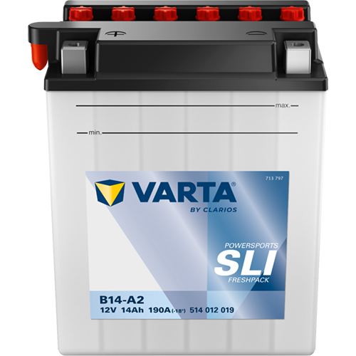 Varta POWERSPORTS SLI FRESHPACK 514012019K544 - 4016987140505 - 4016987169391
