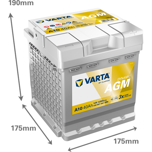 Varta Accu / Batterij 540901042K262