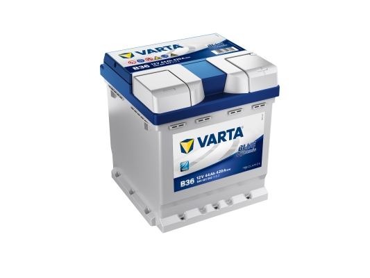 Varta Blue Dynamic B36 12V 44 Ah - 5444010423132 - 4016987143605 - 597323 - 420 A