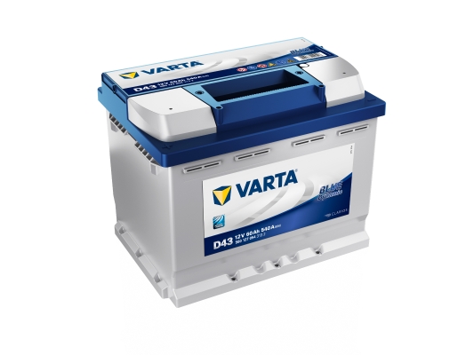 Varta Blue Dynamic D43 12V 60 Ah - 5601270543132 - 4016987119518 - 533077 - 540 A