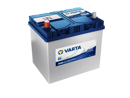 Varta Blue Dynamic D48 12V 60 Ah - 5604110543132 - 4016987119686 - 533084 - 540 A