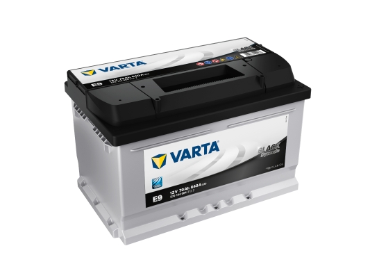 Varta Black Dynamic E9 12V 70 Ah - 5701440643122 - 4016987119433 - 533088 - 640 A