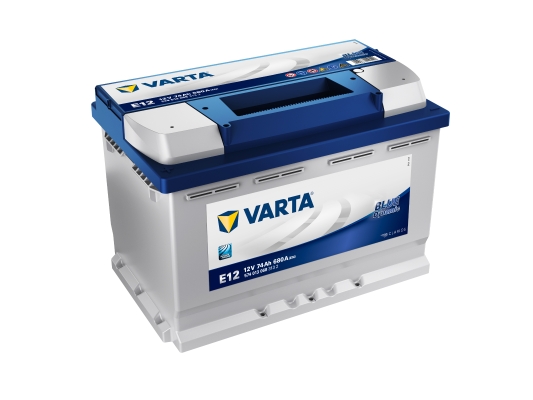 Varta Blue Dynamic E12 12V 74 Ah - 5740130683132 - 4016987119549 - 533094 - 680 A