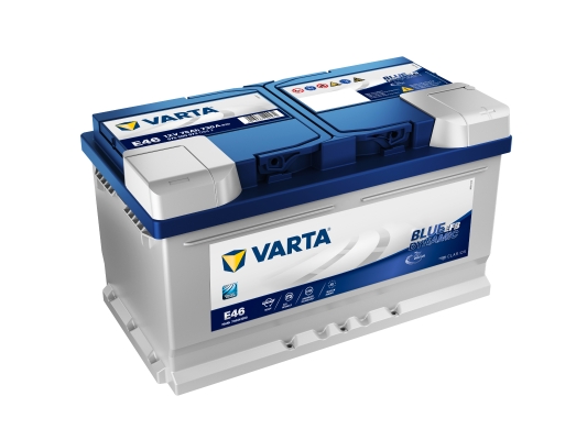 Varta Blue Dynamic EFB E46 12V 75 Ah - 575500073D842 - 4016987144572 - 611653 - 730 A