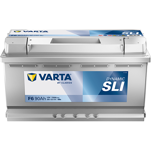 Varta DYNAMIC SLI F6 - 590122072K262 - 4016987119457 - 4016987167809 - 017 - 12V 720A 90Ah - 590122072 - 709221 - Black Dynamic - 5901220723122 - 533100