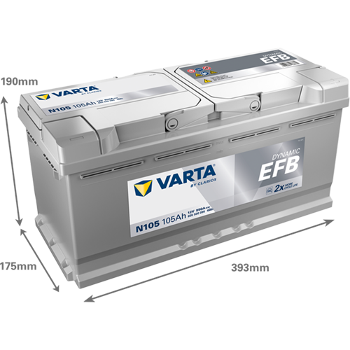 Varta Accu / Batterij 605500095K262