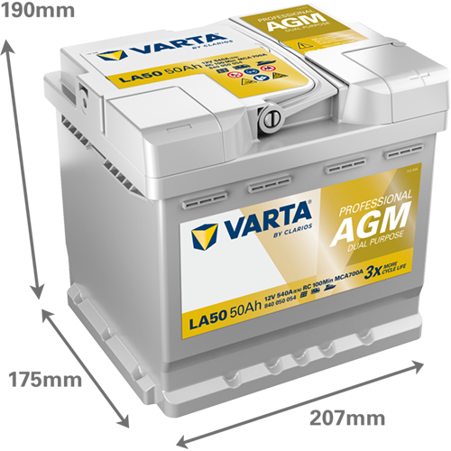 Varta Accu / Batterij 840050054K312