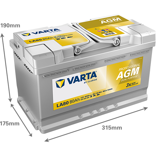 Varta Accu 840080080K312