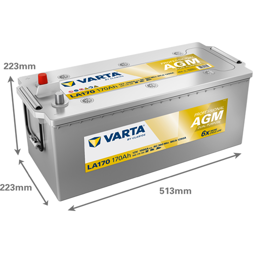 Varta Accu / Batterij 840170100K312