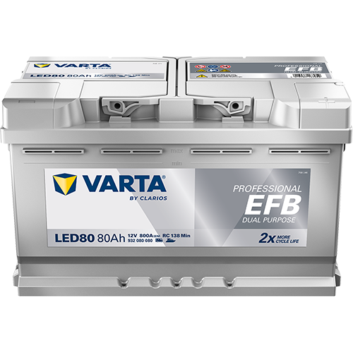 Varta PROFESSIONAL EFB 932080080K312 - 4016987167052 - 4069064012912
