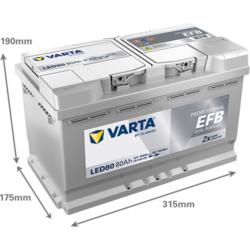 Varta Accu / Batterij 932080080K312