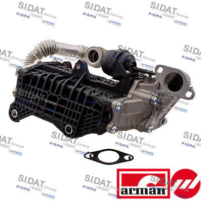 Koeler, uitlaatterugvoering Sidat 83.1232AS