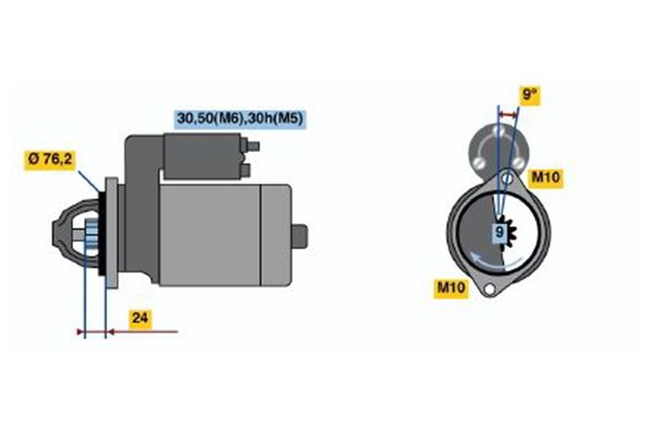 Bosch Starter 0 001 109 427