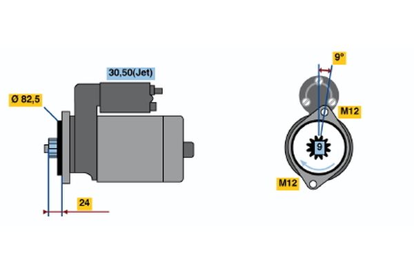 Bosch Starter 0 001 125 511