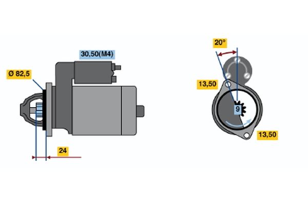 Bosch Starter 0 001 218 770