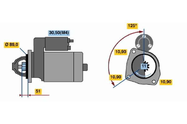 Bosch Starter 0 001 364 300