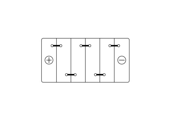 Bosch Accu / Batterij 0 092 L40 170