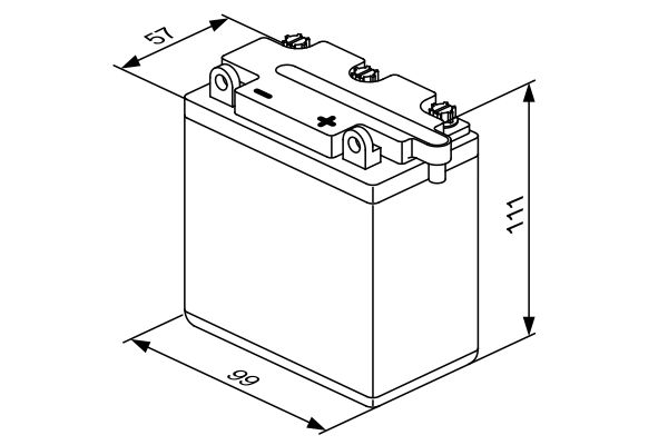 Bosch Accu 0 092 M4F 070