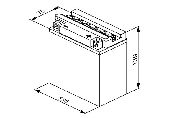 Bosch Accu 0 092 M4F 270