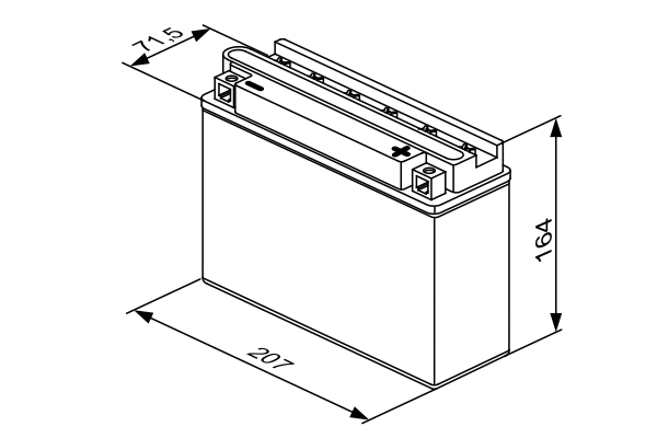 Bosch Accu 0 092 M4F 400
