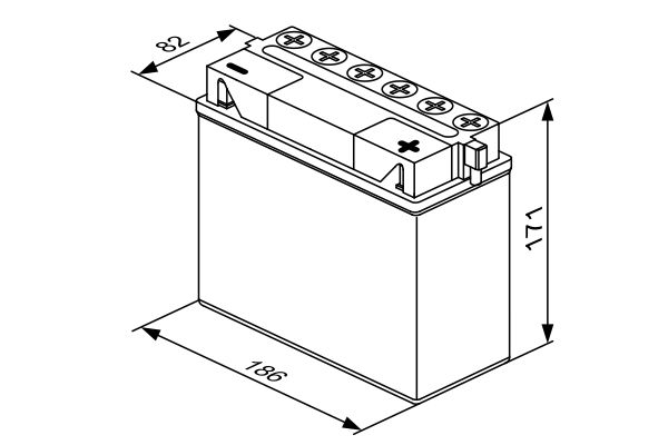 Bosch Accu 0 092 M4F 410