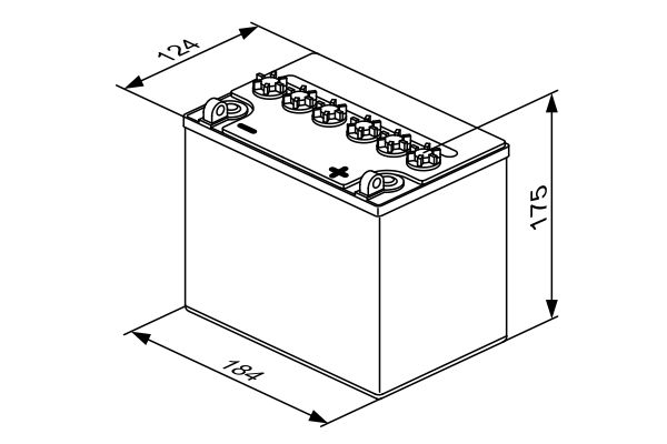 Bosch Accu 0 092 M4F 500