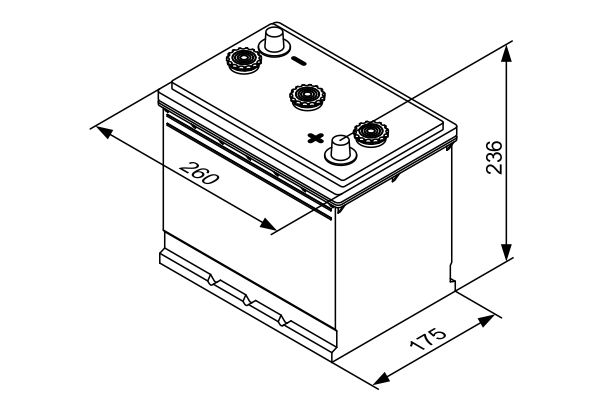 Bosch Accu 0 092 T30 620