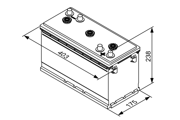 Bosch Accu 0 092 T30 640