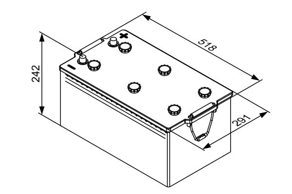 Bosch Accu 0 092 T30 810