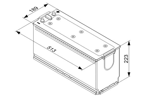 Bosch Accu 0 092 T40 760