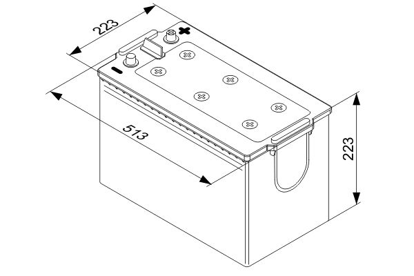 Bosch Accu 0 092 T50 770