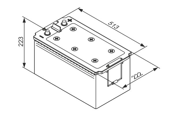 Bosch Accu 0 092 TE0 777