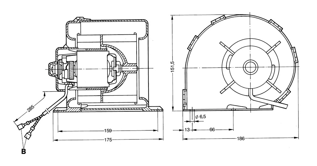 Bosch Elektromotor 0 130 063 809