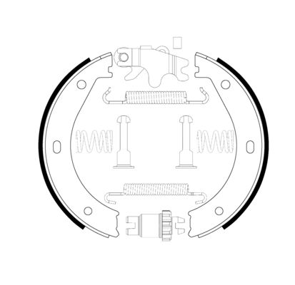 Bosch Remschoen set 0 204 113 804