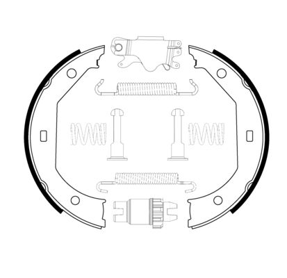 Bosch Remschoen set 0 204 113 806