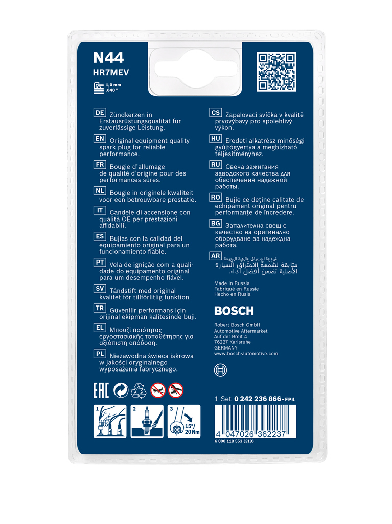 Bosch Bougie 0 242 236 866