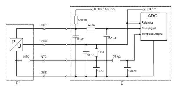 Bosch Brandstofdruk sensor 0 261 230 145