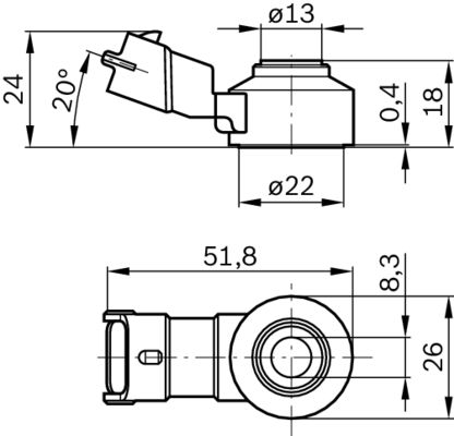 Bosch Klopsensor 0 261 231 173