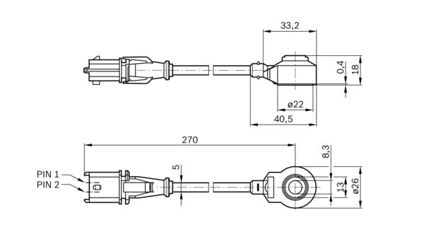 Bosch Klopsensor 0 261 231 196