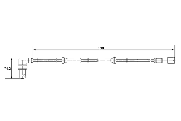 Bosch ABS sensor 0 265 001 058