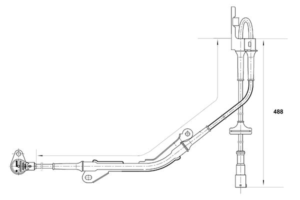 Bosch ABS sensor 0 265 006 104