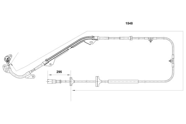 ABS sensor Bosch 0 265 006 106