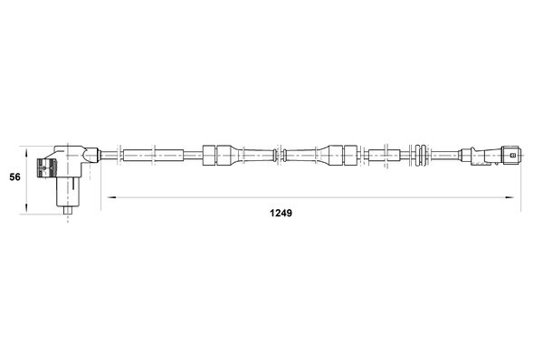 Bosch ABS sensor 0 265 006 200