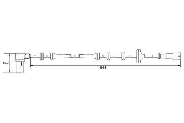 ABS sensor Bosch 0 265 006 306