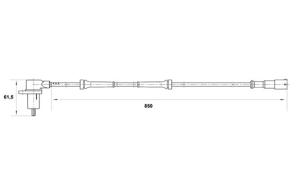 ABS sensor Bosch 0 265 006 365