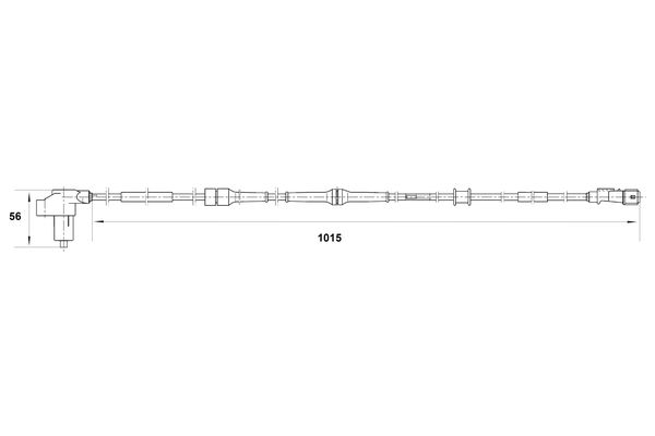 Bosch ABS sensor 0 265 006 389