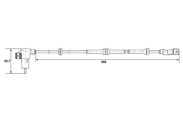 Bosch ABS sensor 0 265 006 659