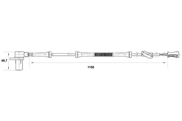 Bosch ABS sensor 0 265 006 681